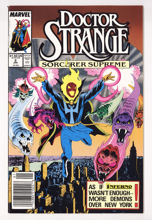 Doctor Strange, Sorcerer Supreme Vol 1 2  High Grade   (1989)
