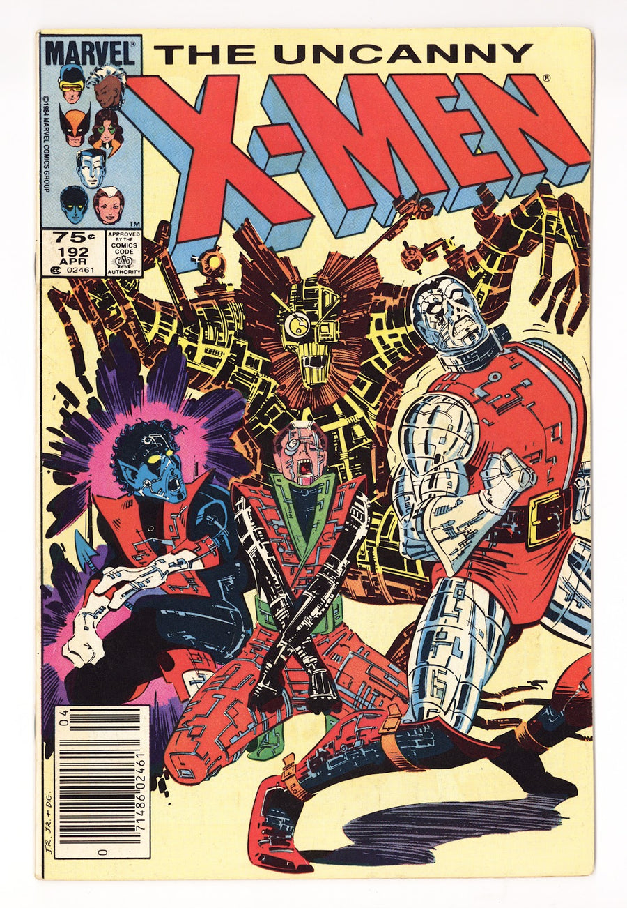 The Uncanny X-Men Vol 1 192  Low Grade   (1985)   Canadian Price Variant