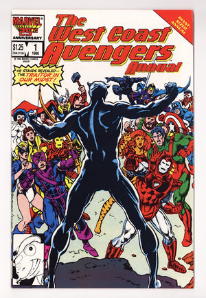 The West Coast Avengers Annual Vol 2 1  High Grade   (1986)   Direct