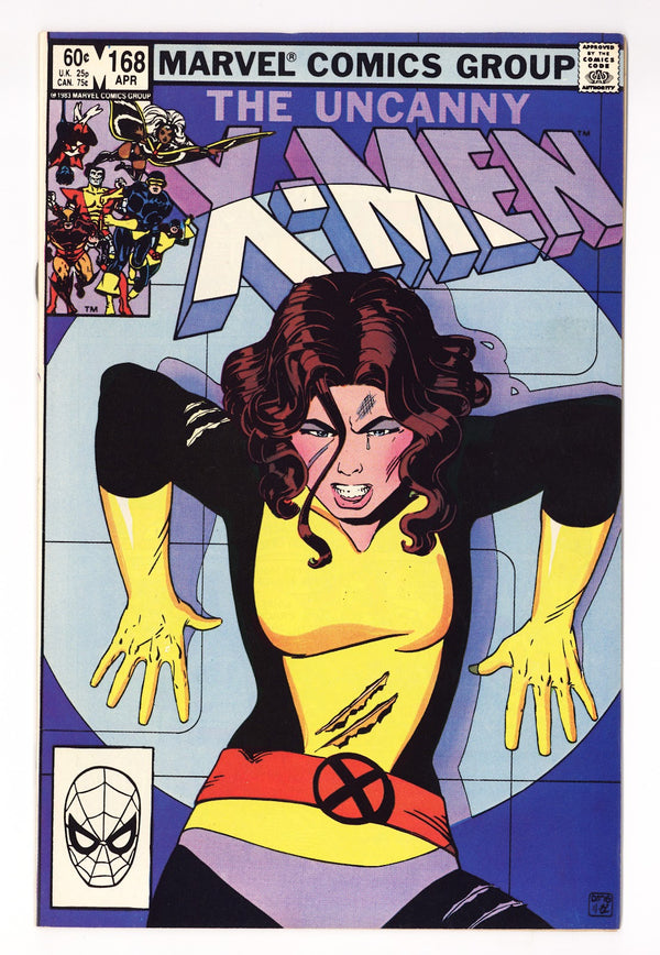 The Uncanny X-Men Vol 1 168  VF (8.0)   (1983)