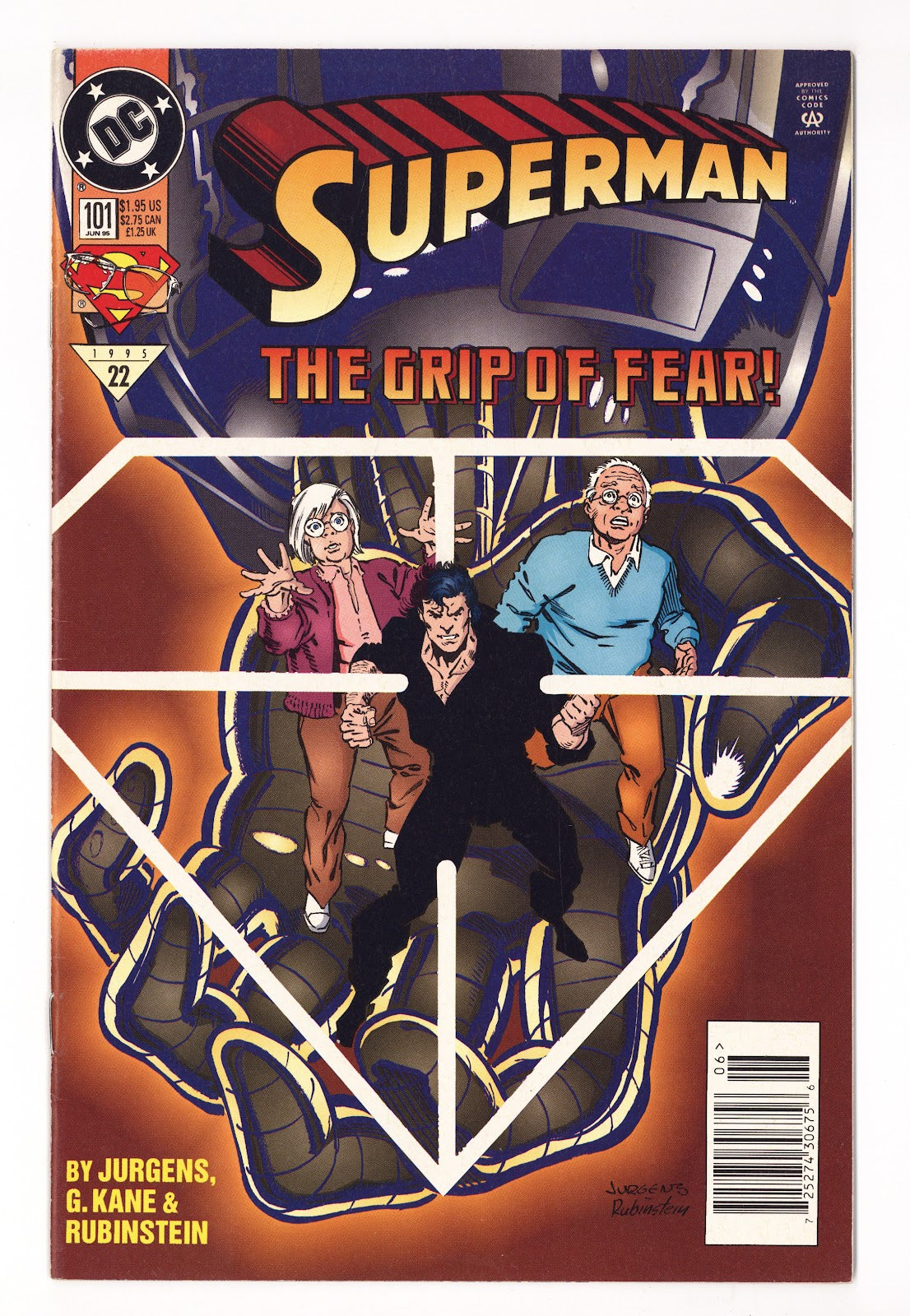 Superman Vol 2 101  Mid Grade   (1995)   Newsstand  
