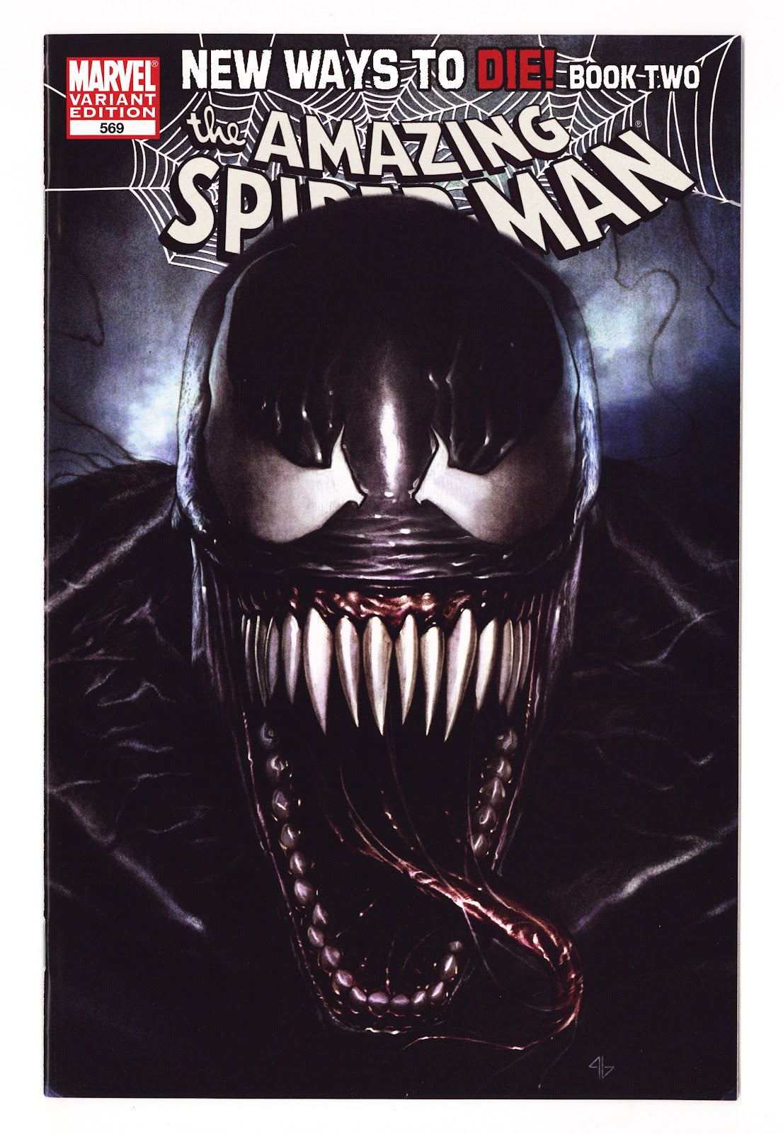 The Amazing Spider-Man Vol 2 569  VF+ (8.5)   (2008) Granov   Variant  