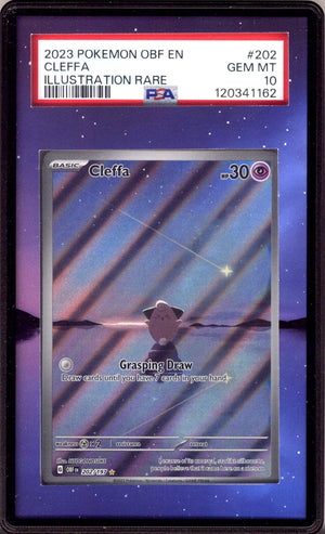 Pokemon Obsidian Flames Cleffa PSA 10 (2023) | CaptCan Comics