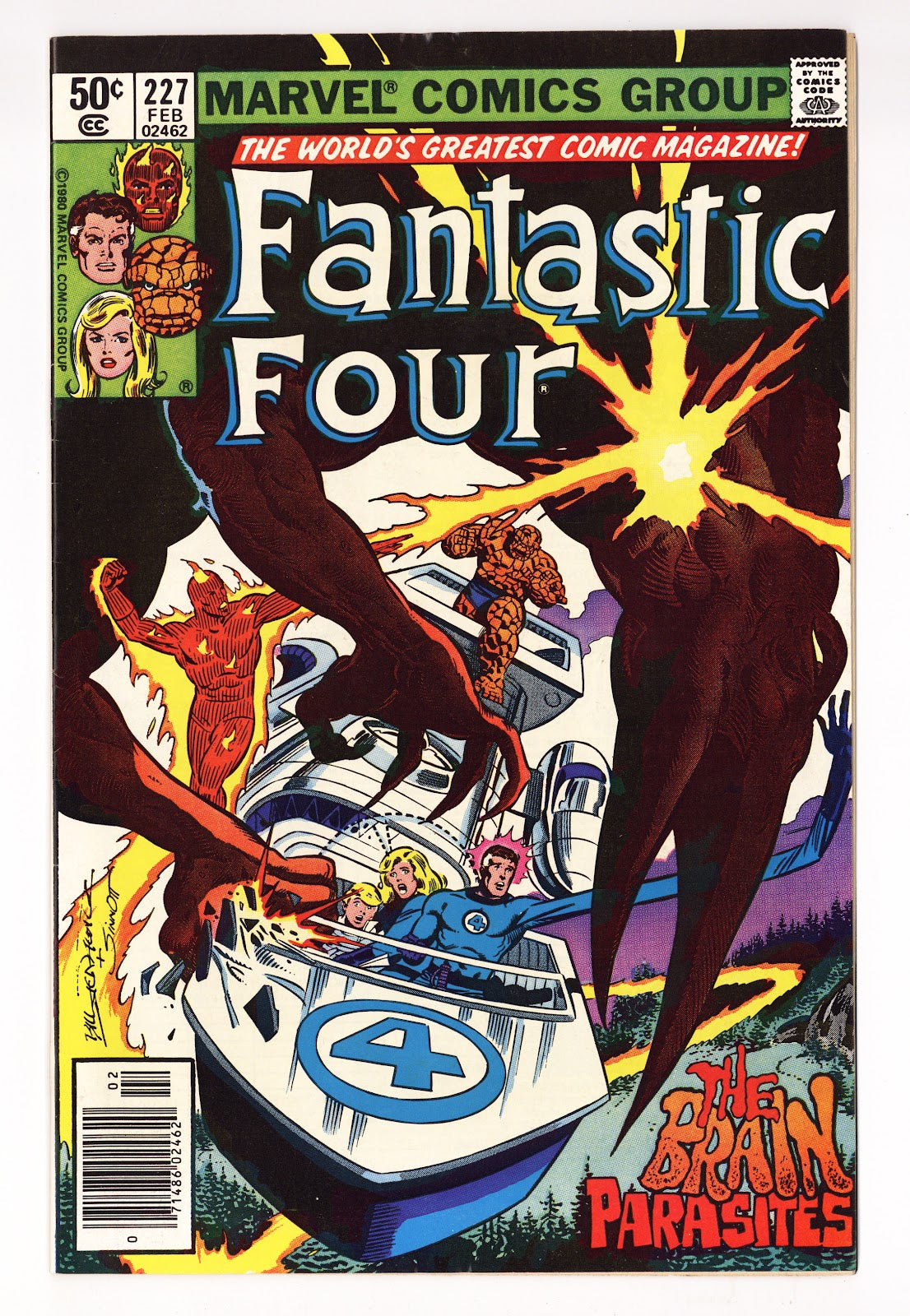 Fantastic Four Vol 1 227 Mid Grade (1981) Newsstand 