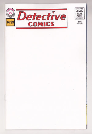 Detective Comics Vol 1 #298 (2026) Blank Variant