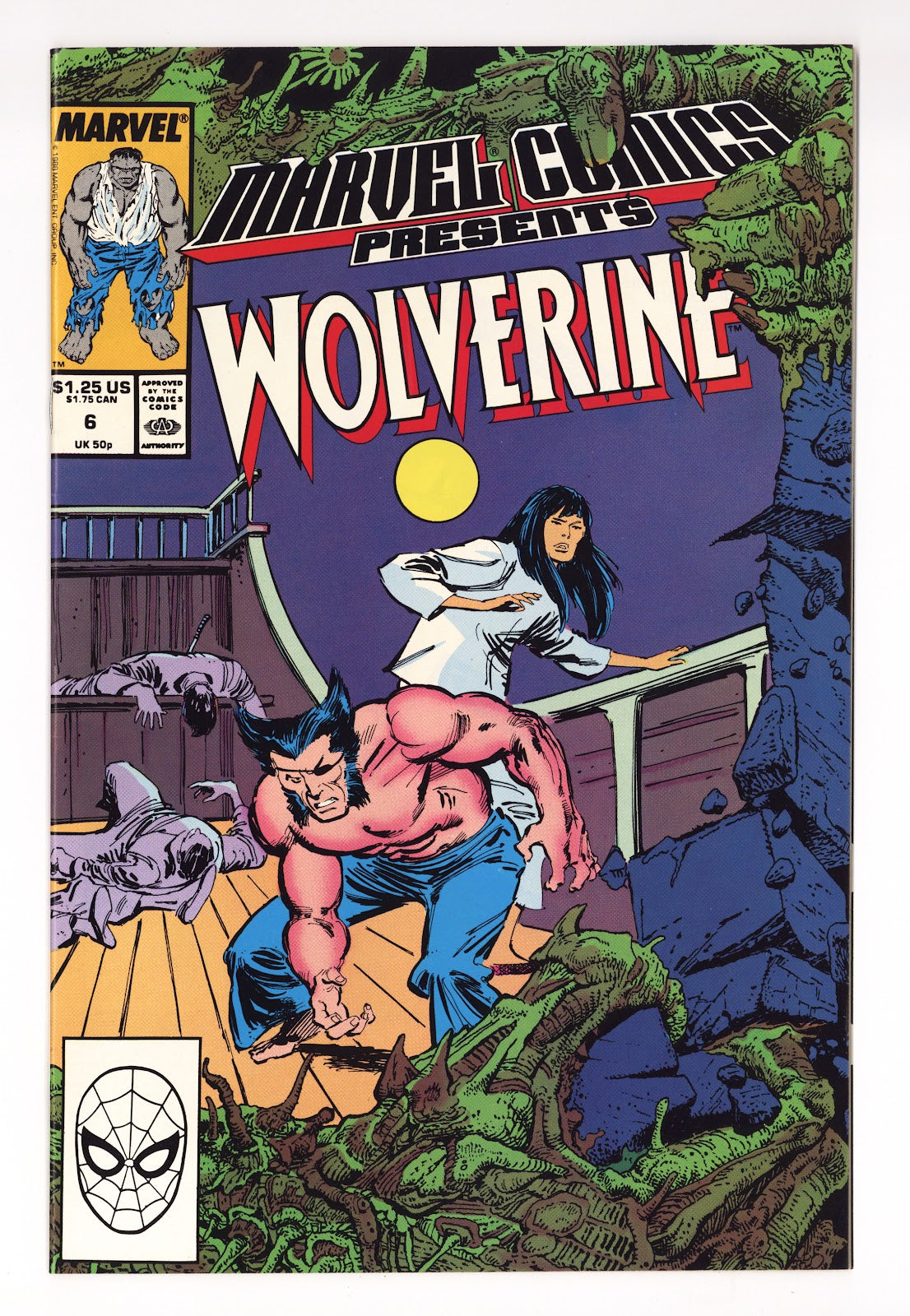 Marvel Comics Presents Vol 1 6 High Grade (1988) 
