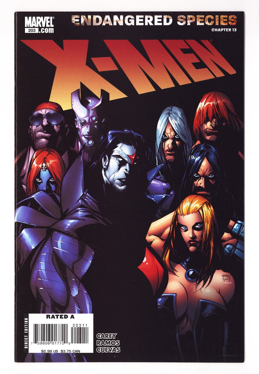 X-Men Vol 1 203  Mid Grade   (2007)     
