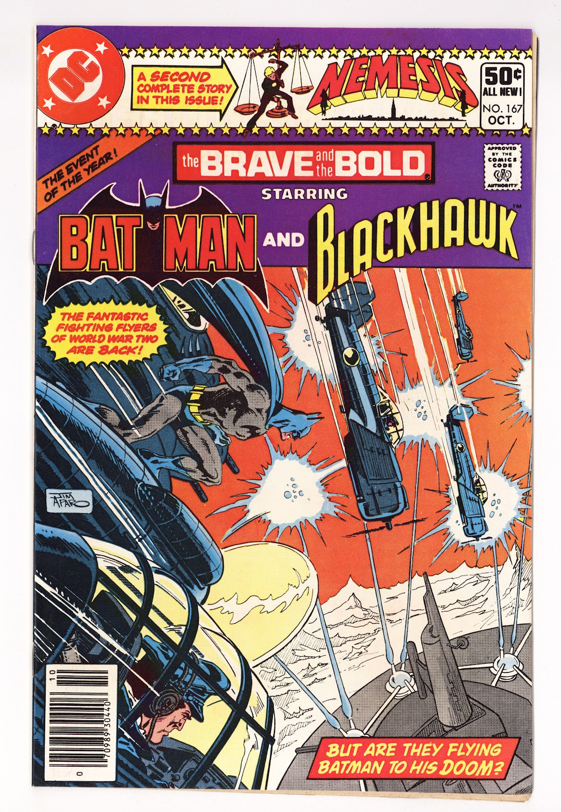 The Brave and the Bold Vol 1 167 Mid Grade (1980) Newsstand 