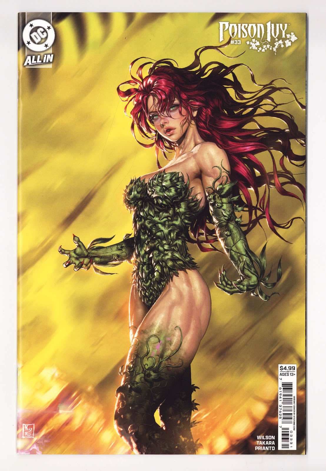 Poison Ivy Vol 1 33 High Grade (2025) Eom Cardstock Variant 