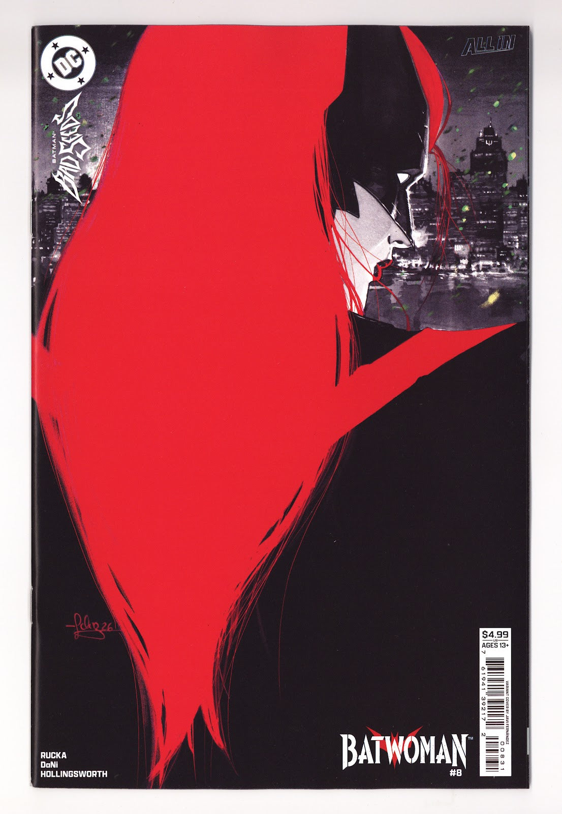 Batwoman Vol 3 #8 (2026) Fernandez Variant