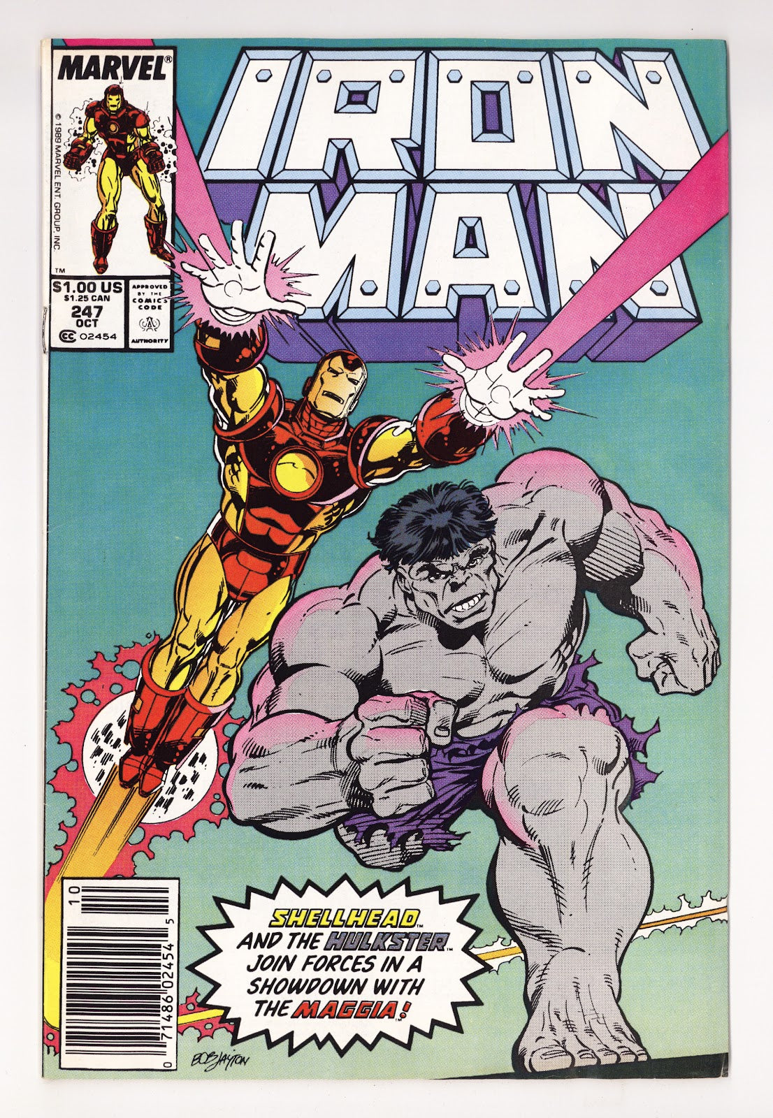 Iron Man Vol 1 247  Mid Grade   (1989)   Newsstand