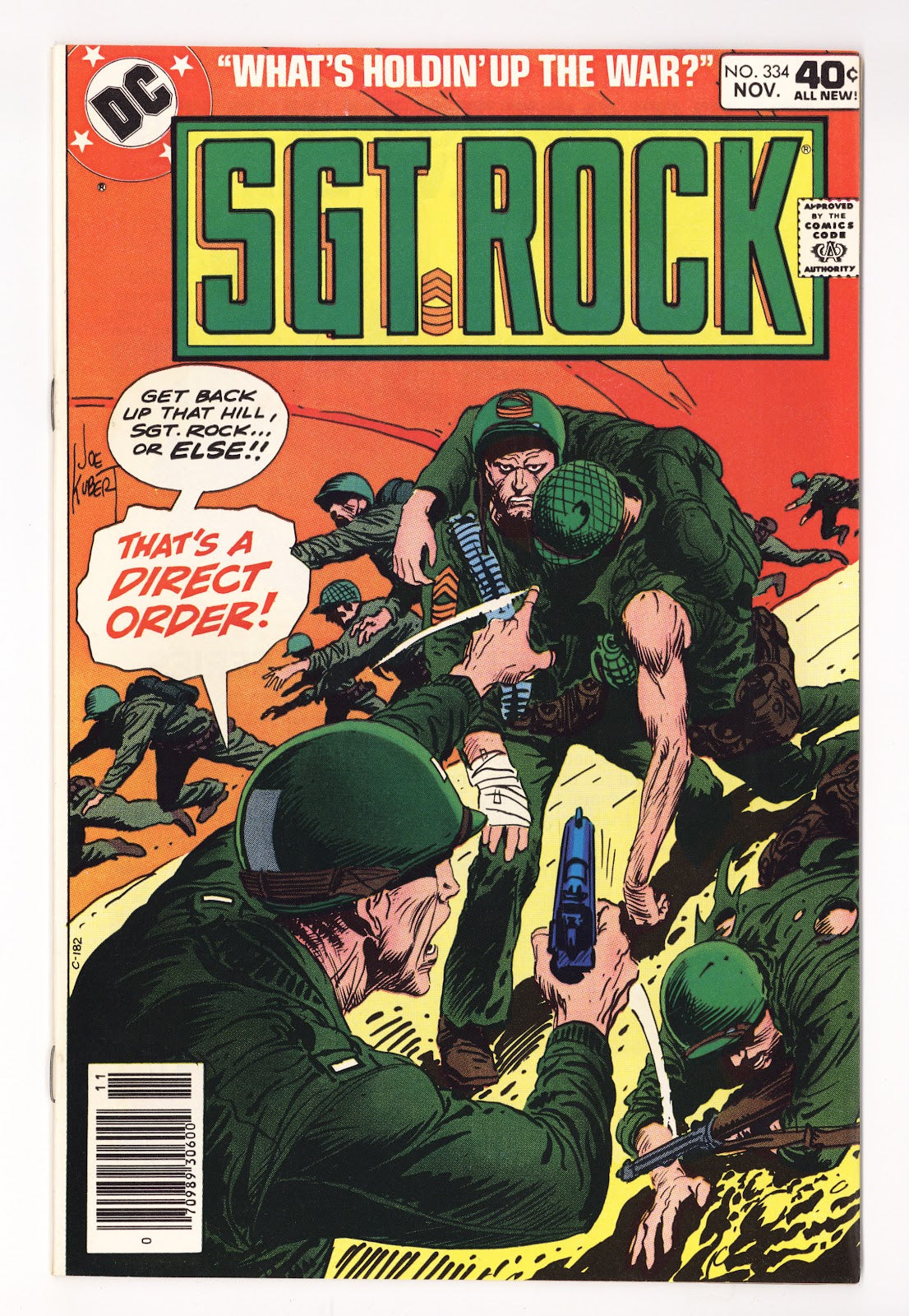 Sgt. Rock Vol 1 334  High Grade   (1979)     