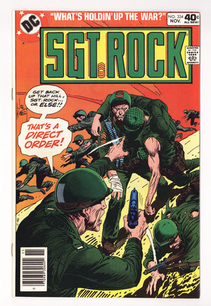 Sgt. Rock Vol 1 334  High Grade   (1979)