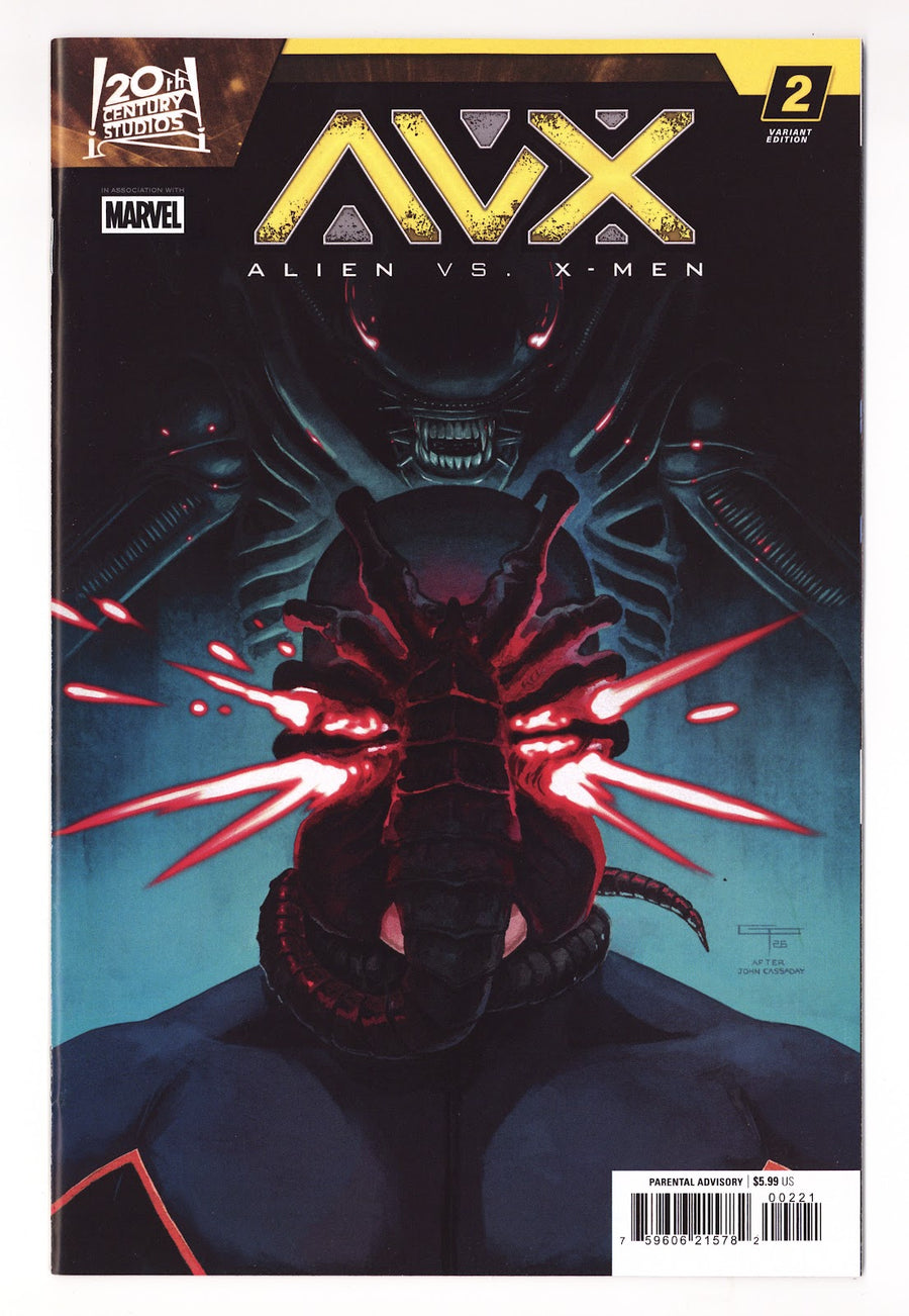 Alien Vs. X-Men #2 (2026) Peralta Variant