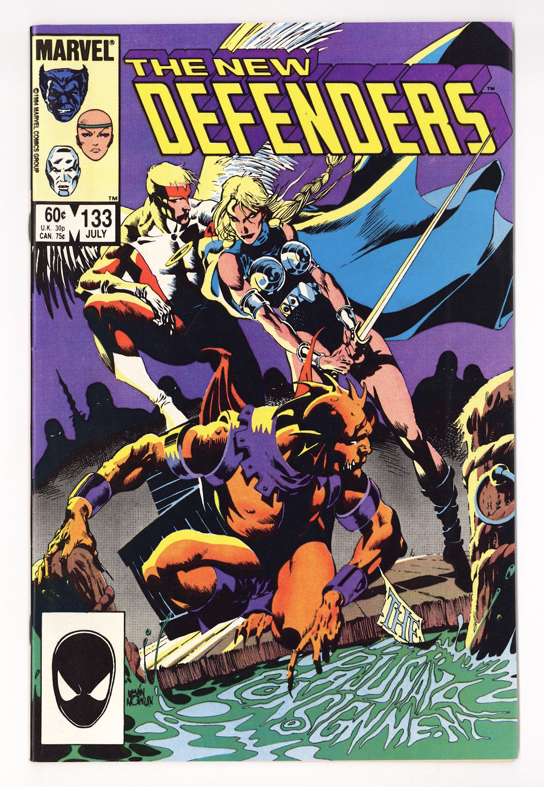 The Defenders Vol 1 133  High Grade   (1984)   Direct  