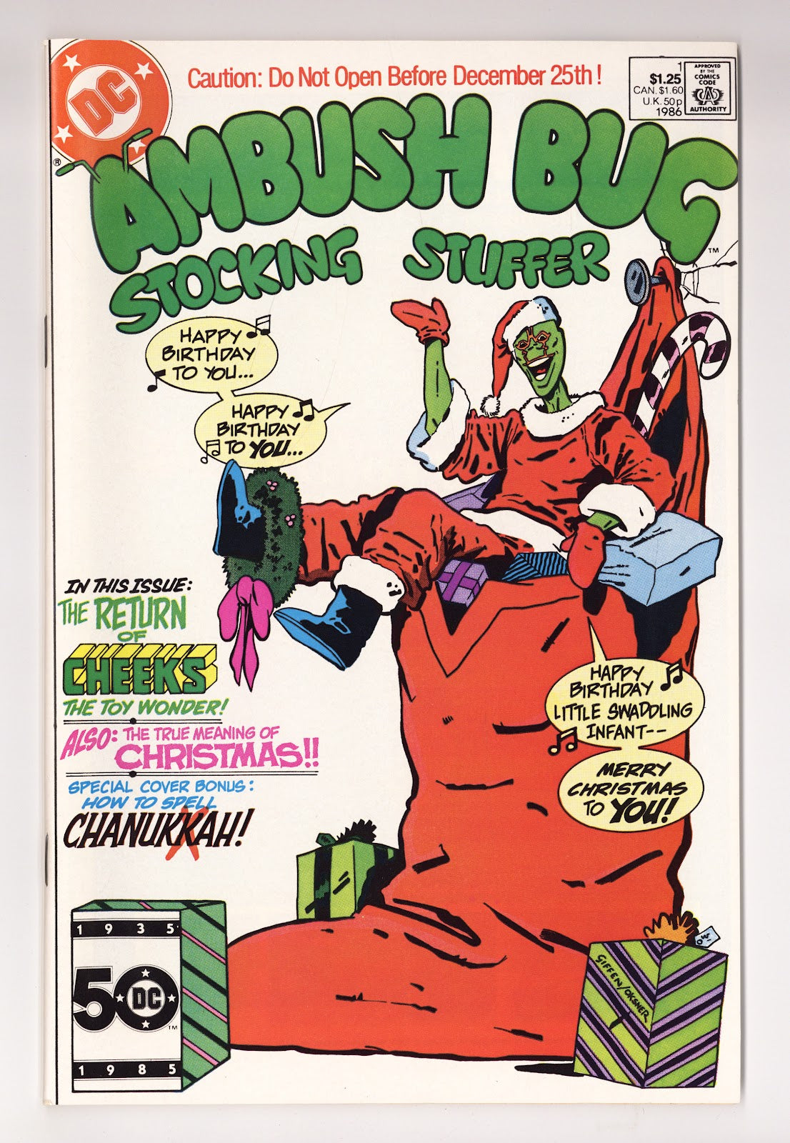 Ambush Bug Stocking Stuffer   1  High Grade   (1986)     