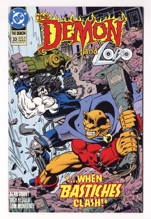 The Demon Vol 3 33  High Grade   (1993)