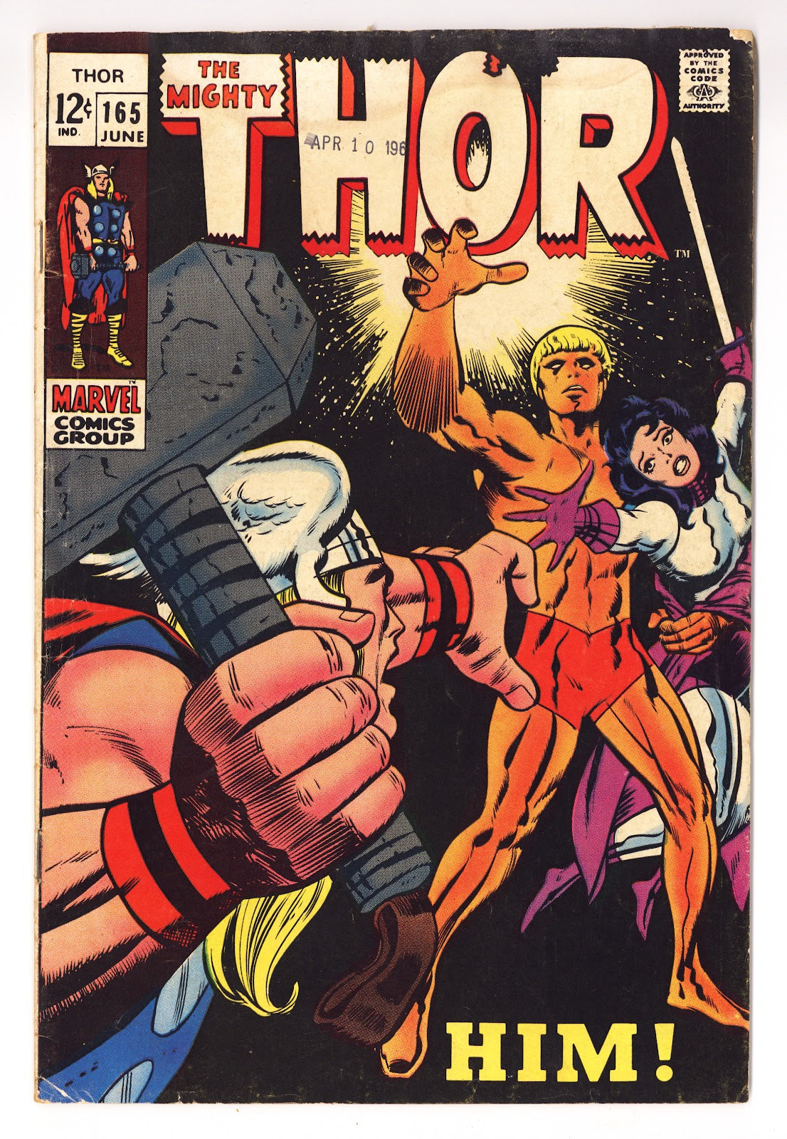 Thor Vol 1 165 GD/VG (3.0) (1969)  