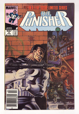 The Punisher Vol 1 2  VF/NM (9.0)   (1986)   Canadian Price Variant