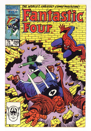 Fantastic Four Vol 1 299 Mid Grade (1987)