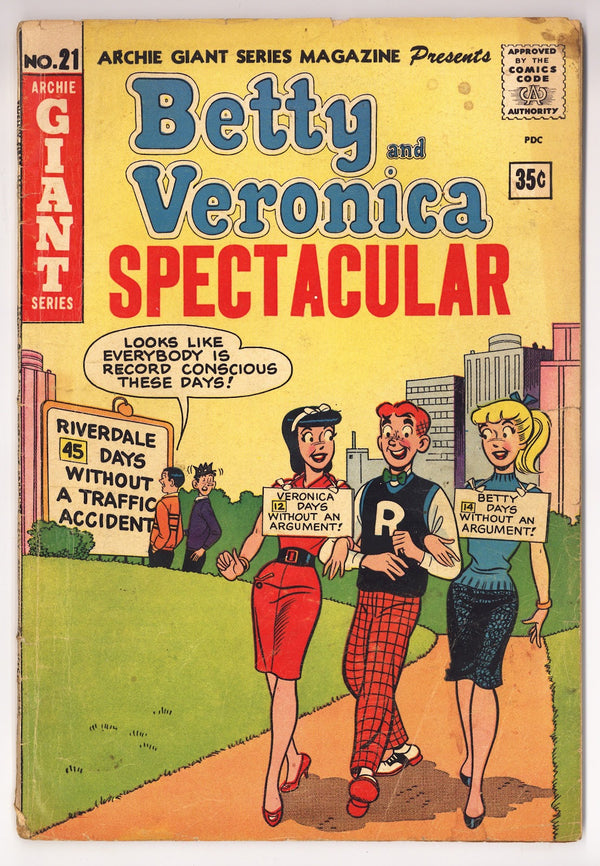 Archie Giant Series Magazine 21 GD/VG (3.0) (1963) Canadian Price Variant