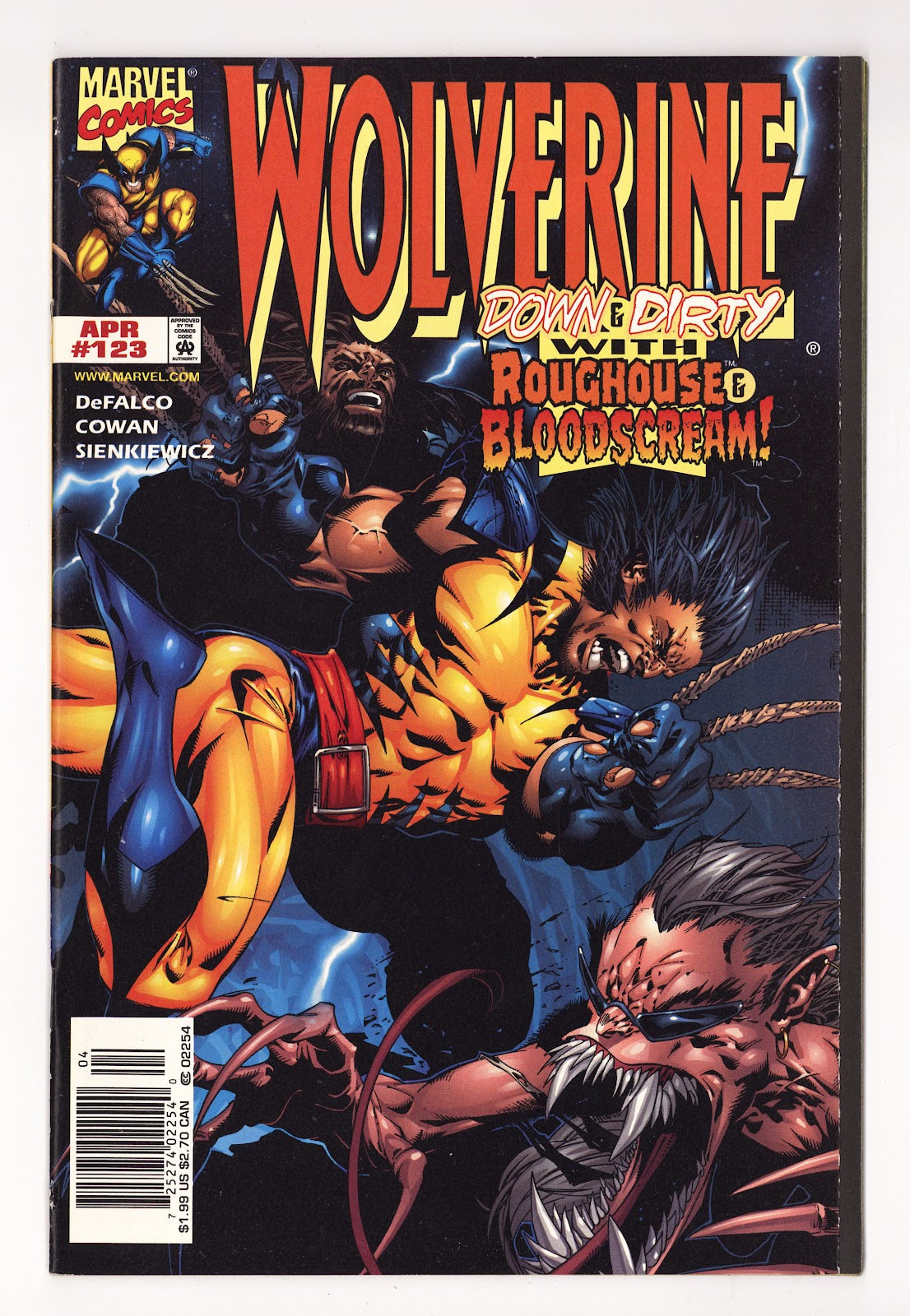 Wolverine Vol 2 123  High Grade   (1998)     