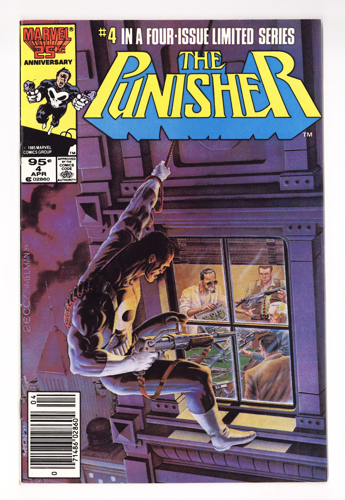 The Punisher Vol 1 4  FN (6.0)   (1986)   Canadian  