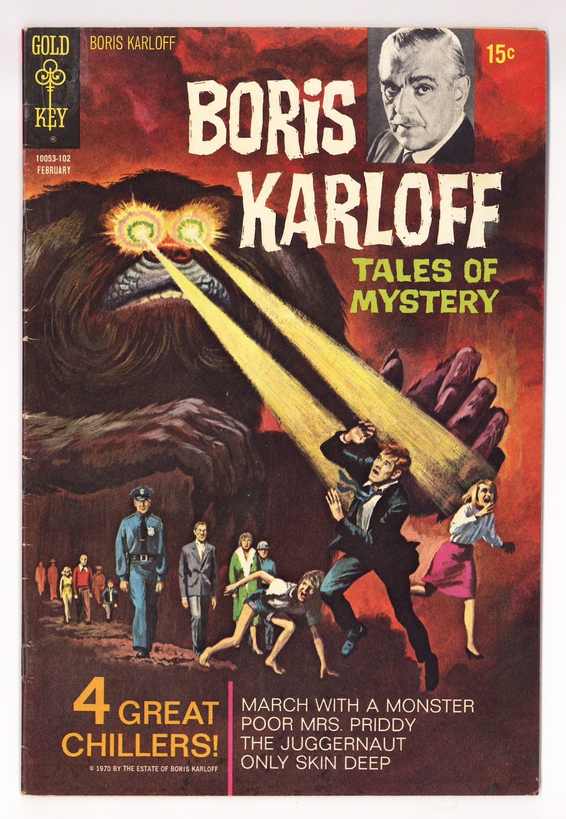 Boris Karloff Tales of Mystery   33  Mid Grade   (1971)     