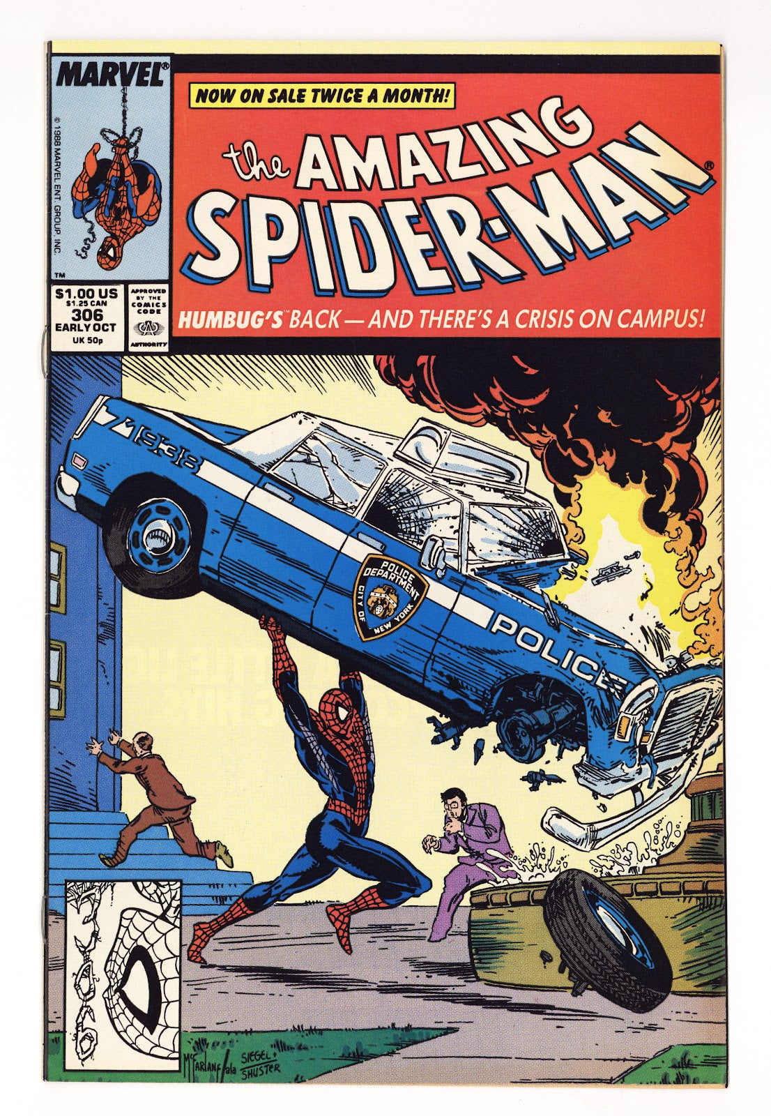 The Amazing Spider-Man Vol 1 306 VF (8.0) (1988) 