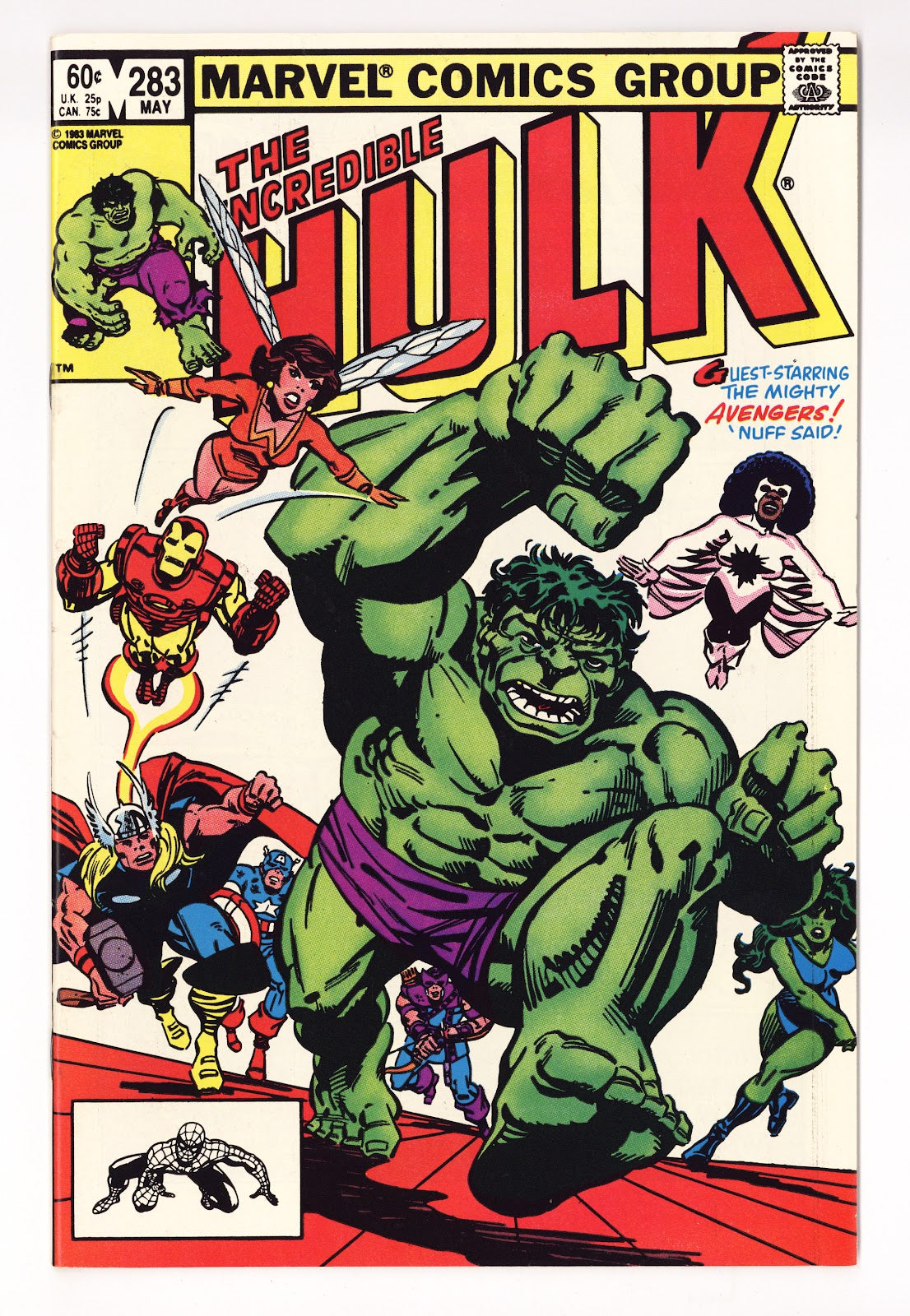 The Incredible Hulk Vol 1 283  High Grade   (1983)     