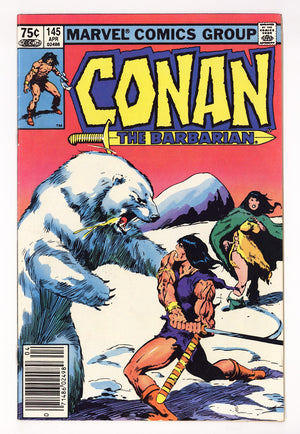 Conan the Barbarian Vol 1 145  Mid Grade   (1983)   Canadian Price Variant
