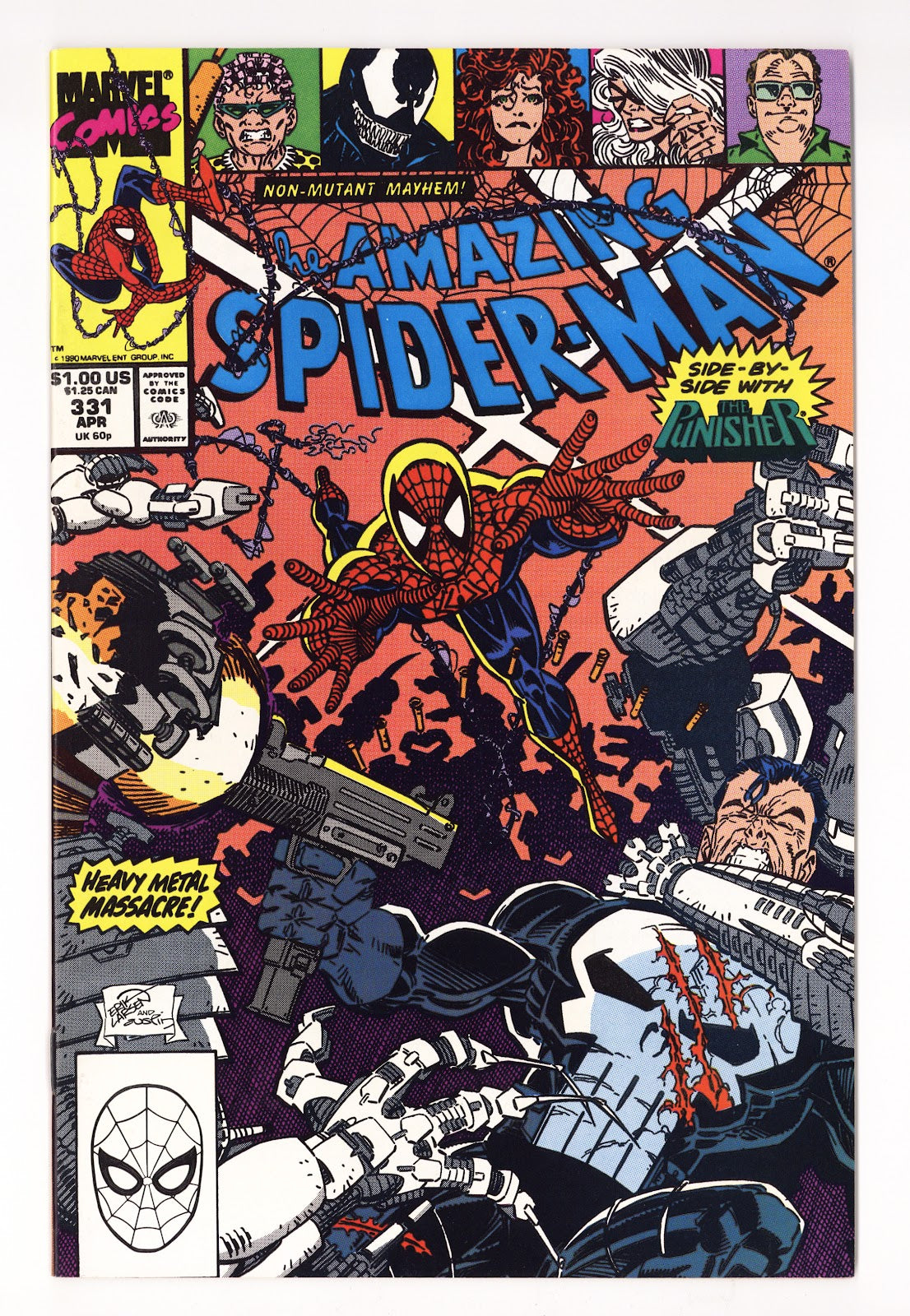 The Amazing Spider-Man Vol 1 331  VF/NM (9.0)   (1990)