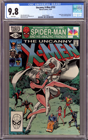 The Uncanny X-Men Vol 1 152 CGC 9.8 (NM/M)   (1981)