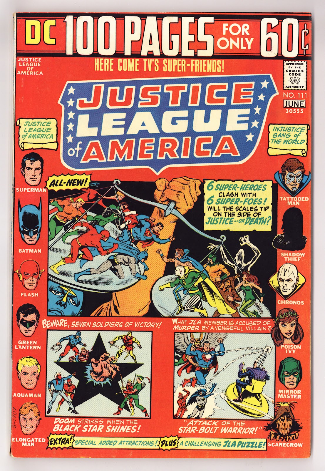 Justice League of America Vol 1 111  FN+ (6.5)   (1974)     