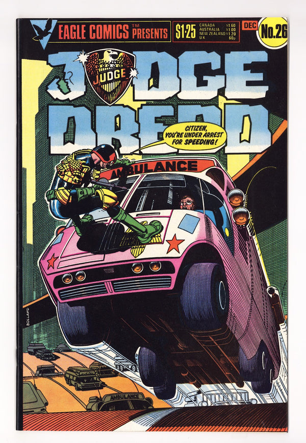 Judge Dredd Vol 1 26  High Grade   (1985)