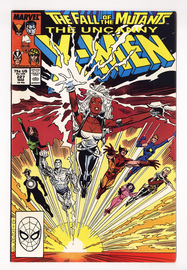 The Uncanny X-Men Vol 1 227 High Grade (1988)
