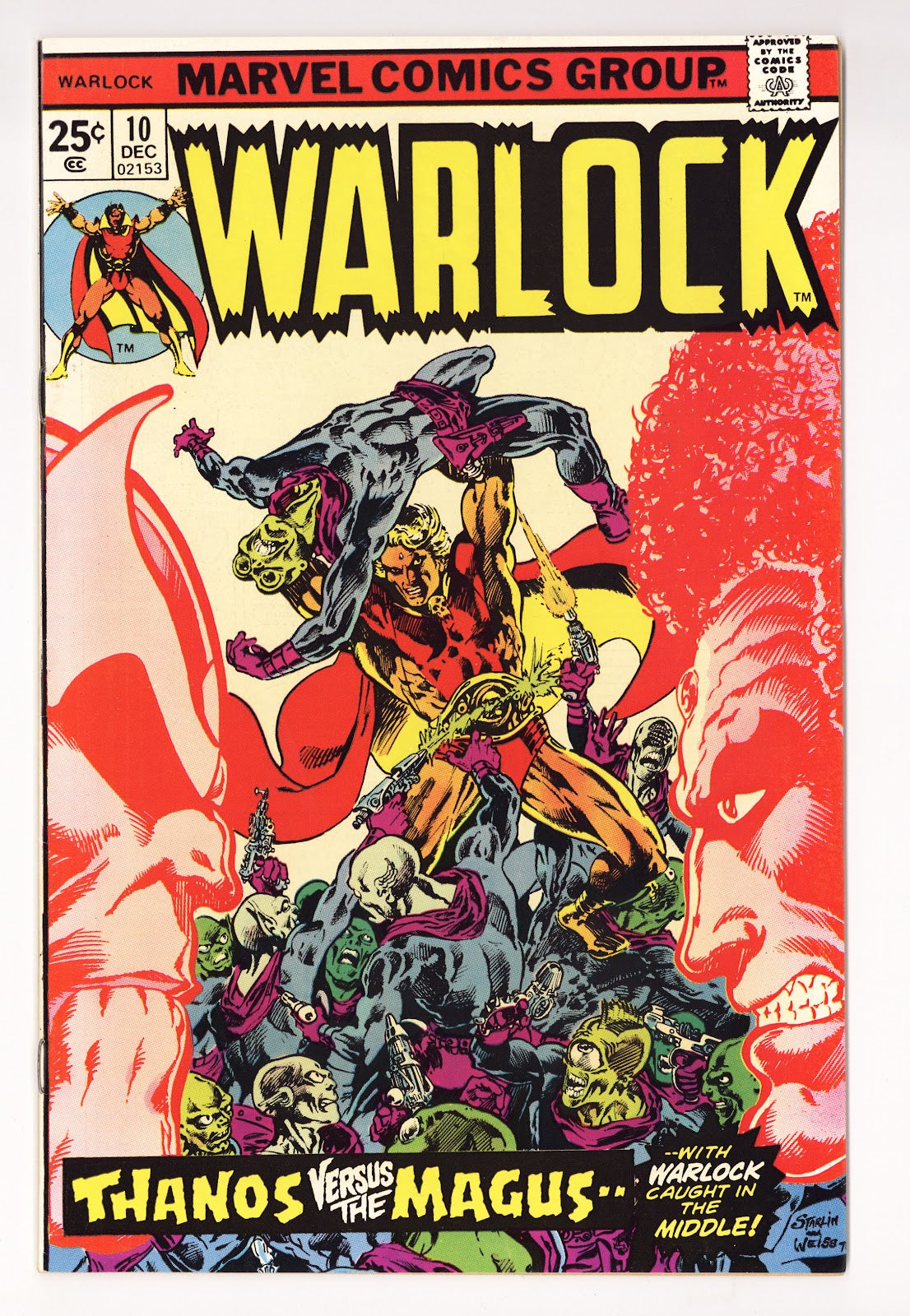 Warlock Vol 1 10  VF/NM (9.0)   (1975)     