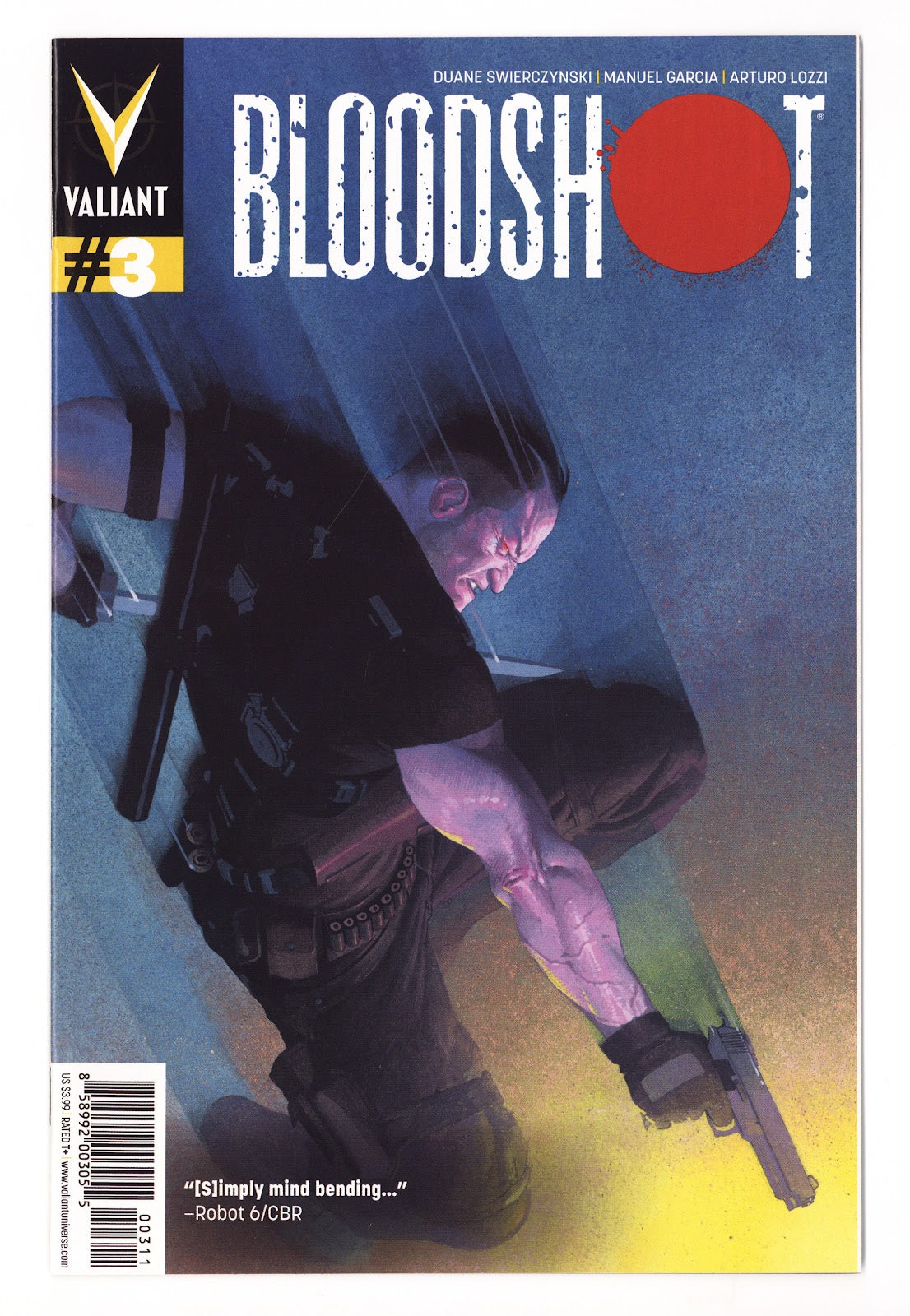 Bloodshot Vol 3 3  High Grade   (2012)   Cover A - Esad Ribic  