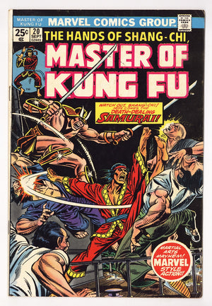 Master of Kung Fu Vol 1 20  Low Grade   (1974)