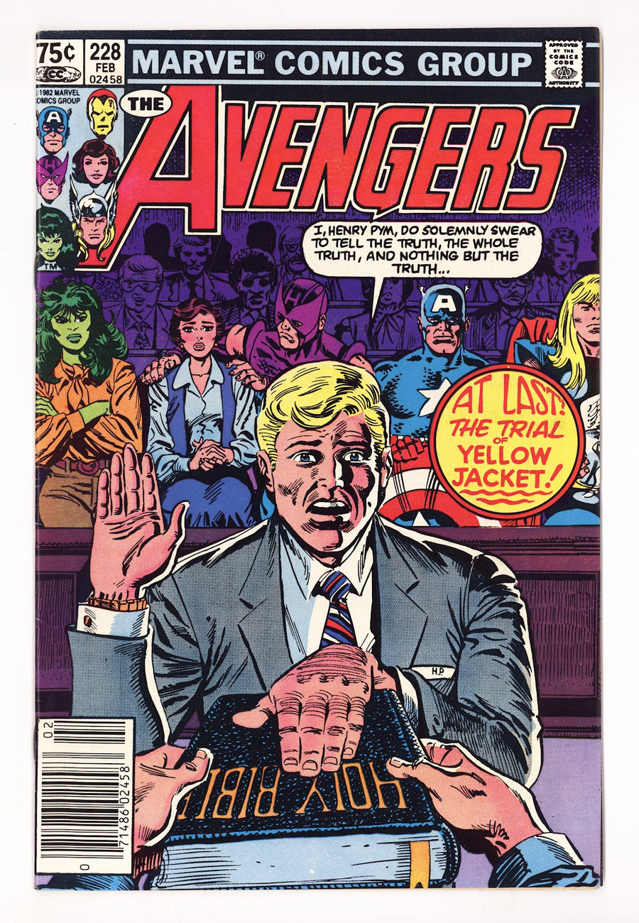The Avengers Vol 1 228 Mid Grade (1983) Canadian Price Variant 