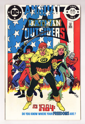 Batman and the Outsiders Annual Vol 1 1 High Grade (1984)