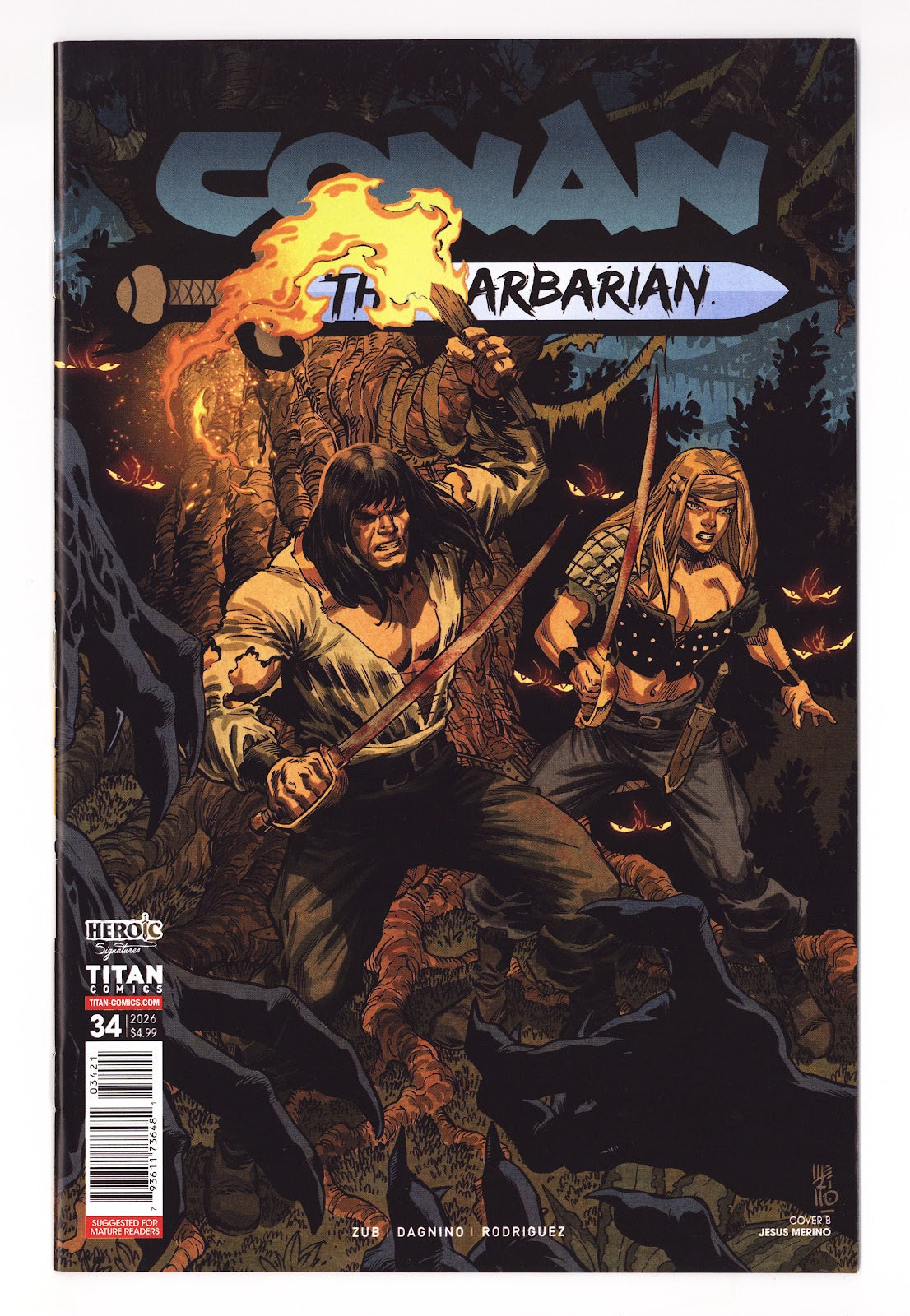 Conan the Barbarian 34 Merino Variant (2026)