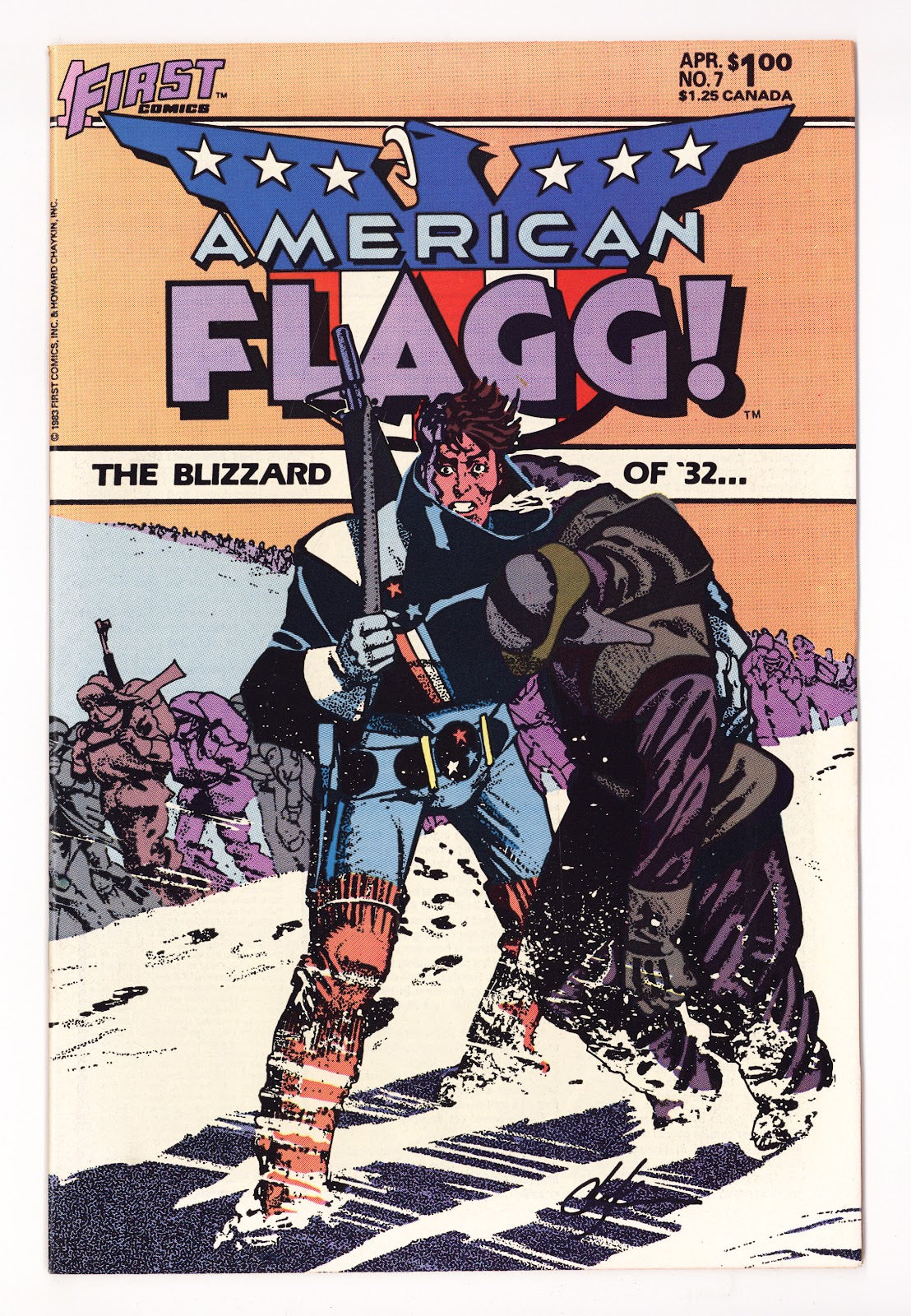 American Flagg! Vol 1 7 High Grade (1984) 