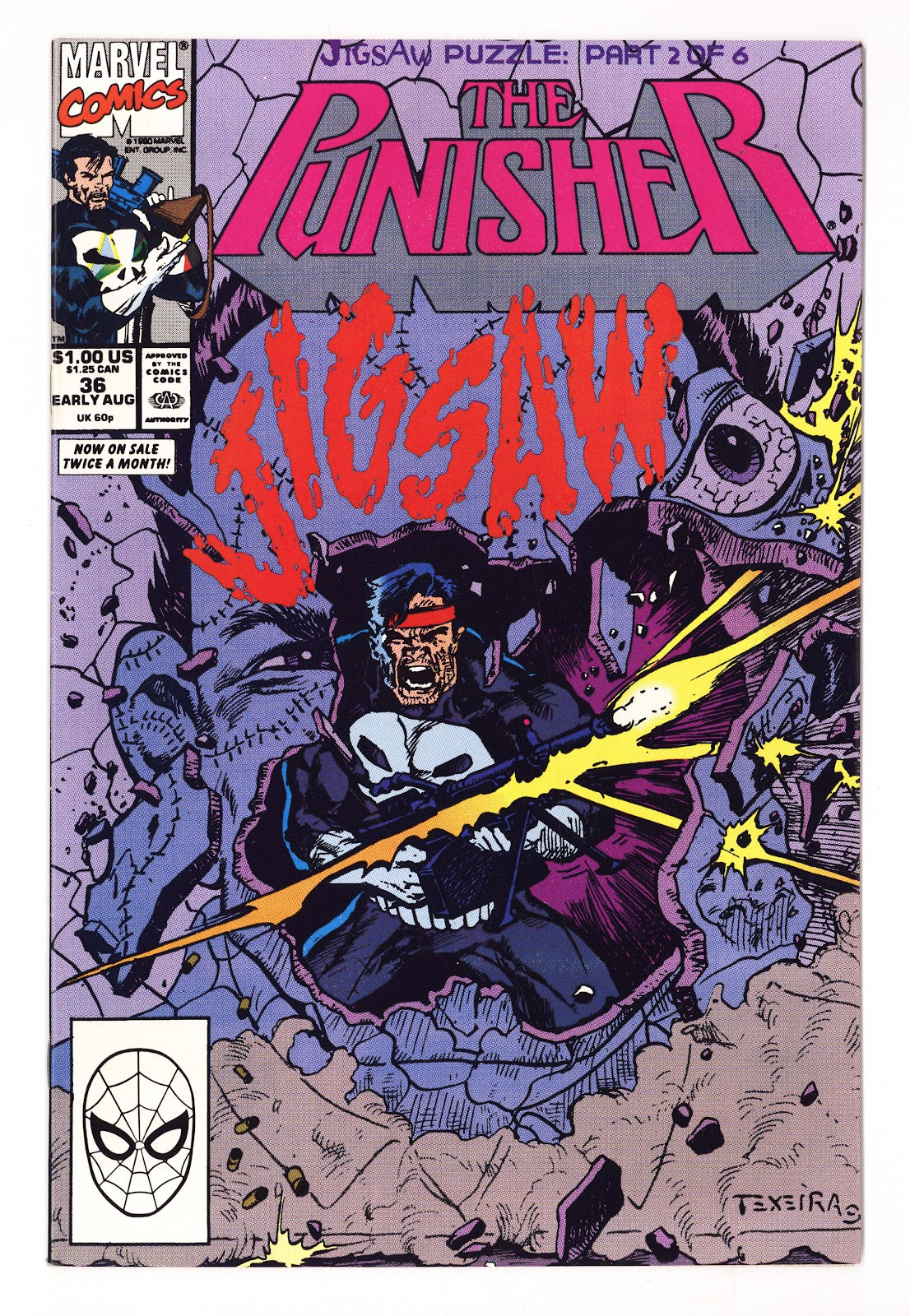 The Punisher Vol 2 37 High Grade (1990) Direct 