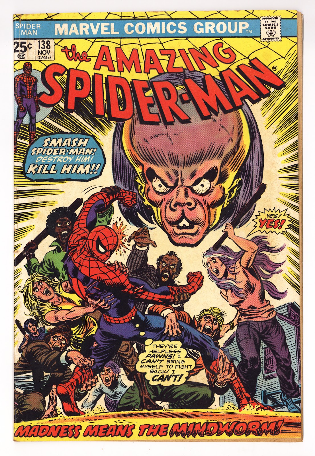 The Amazing Spider-Man Vol 1 138 VG+ (4.5) (1974)  