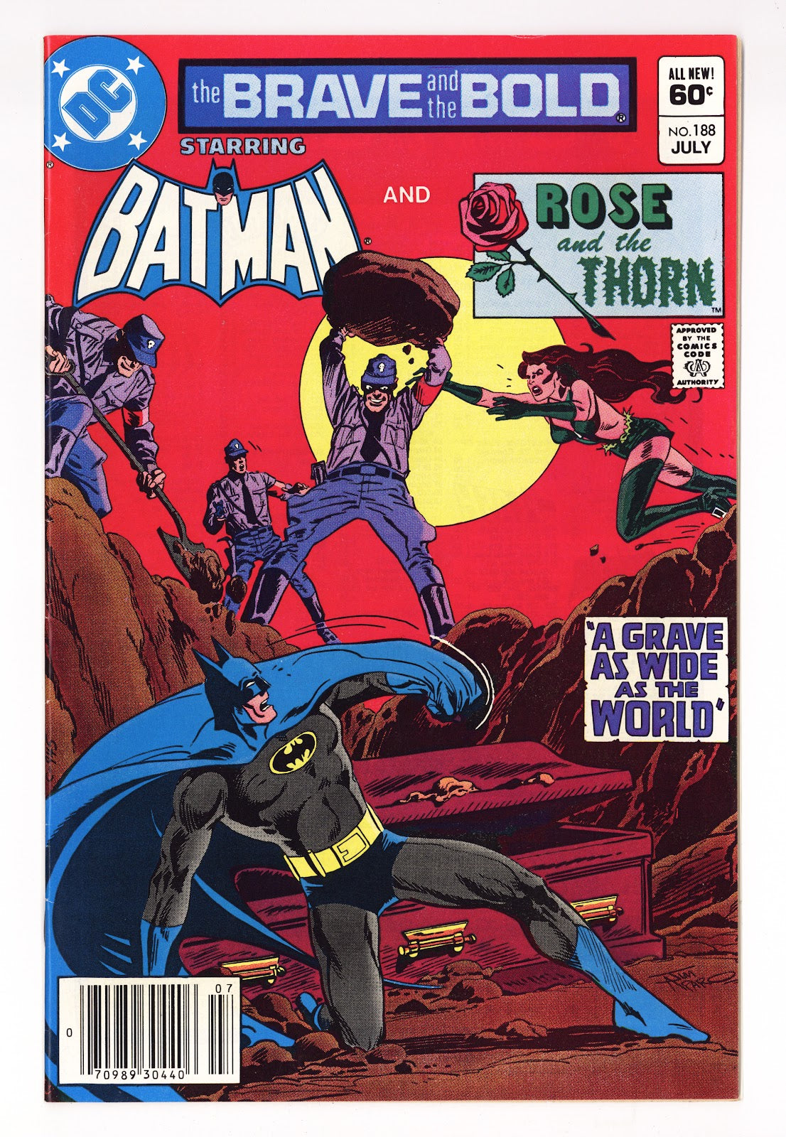 The Brave and the Bold Vol 1 188 High Grade (1982) Newsstand 