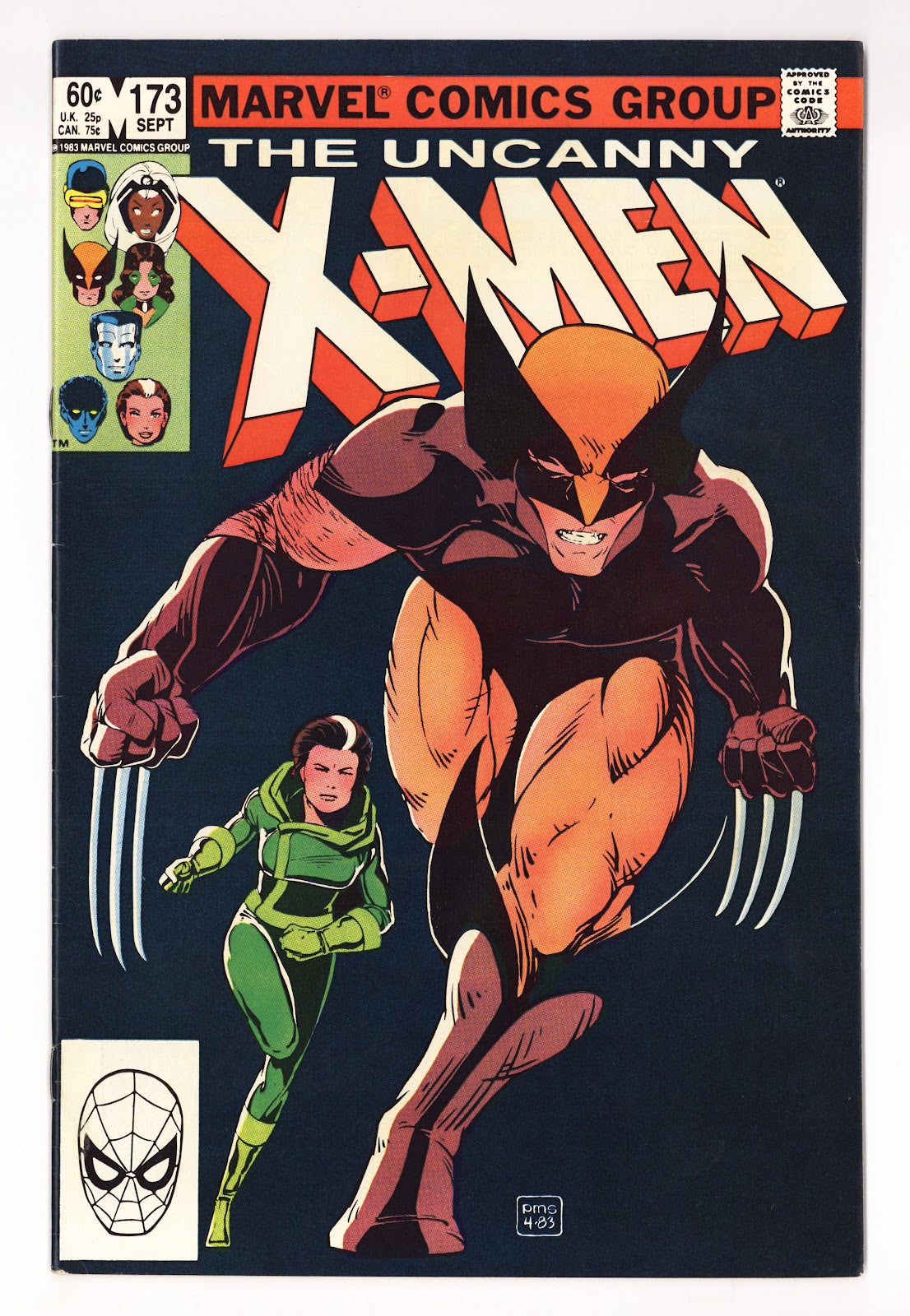 The Uncanny X-Men Vol 1 173  FN+ (6.5)   (1983)     