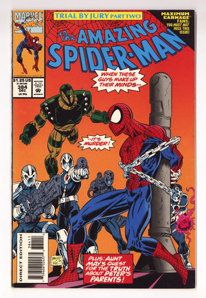 The Amazing Spider-Man Vol 1 384 Mid Grade (1993)