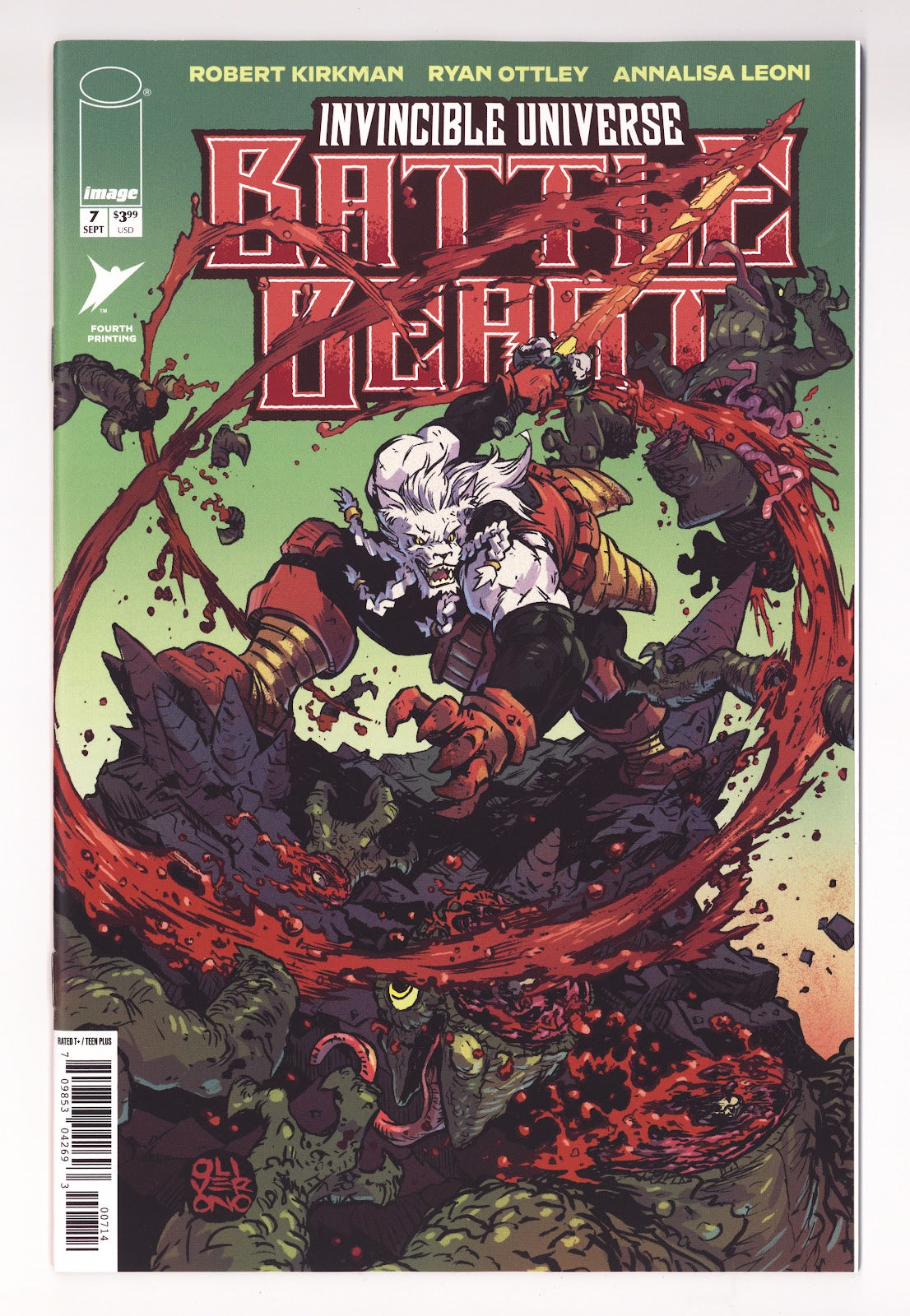 Invincible Universe Battle Beast 7 4Th Print (2026)