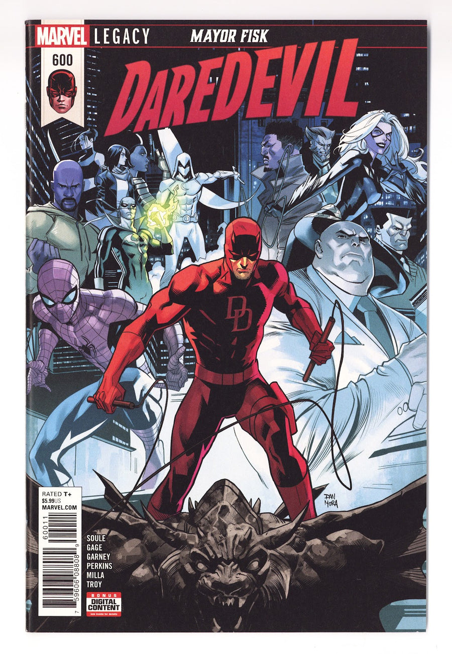 Daredevil Vol 5 600  High Grade   (2018) Mora   Dan Mora